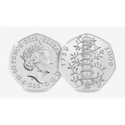 2019 Kew Gardens 50p Brilliant Uncirculated