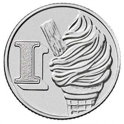 I - Ice-Cream Cone 2018 UK 10p