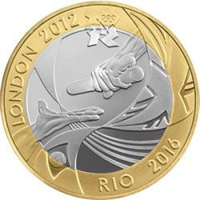 2012 London Handover Olympic £2 Coin