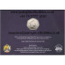 2021 Gibraltar Queen 95th Birthday 50p Coloured coin 
