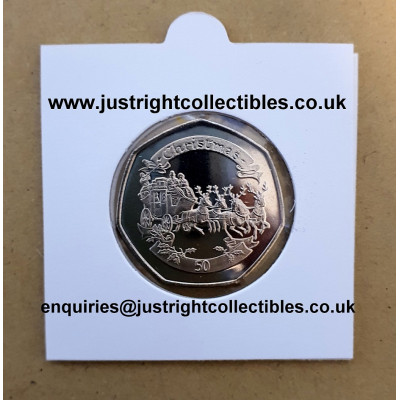 2008 gibraltar christmas 50p coin