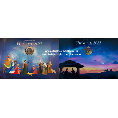 2022 Gibraltar Christmas coin Bundle 