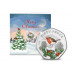 2022 Christmas Robin Colour 50p Card Guernsey