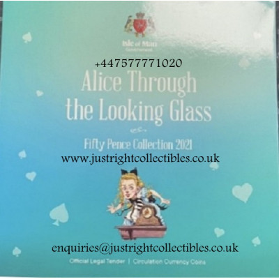 Alice Through the Looking-Glass 50p coin Set