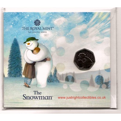 2020 The Snowman Brilliant Uncirculated 50p