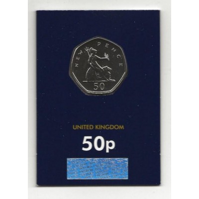 2019 Britannia 50p - 50 Years of the 50p Brilliant Uncirculated Coin