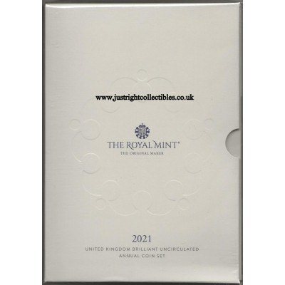 The 2021 United Kingdom Brilliant Uncirculated Annual Coin Set