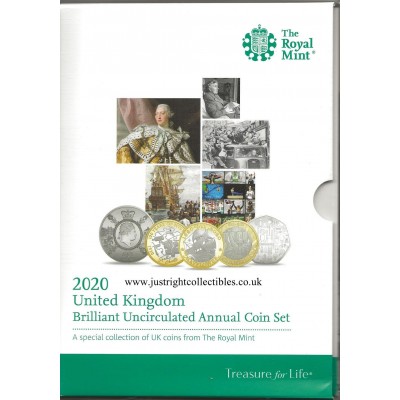 The 2020 United Kingdom Brilliant Uncirculated Annual Coin Set